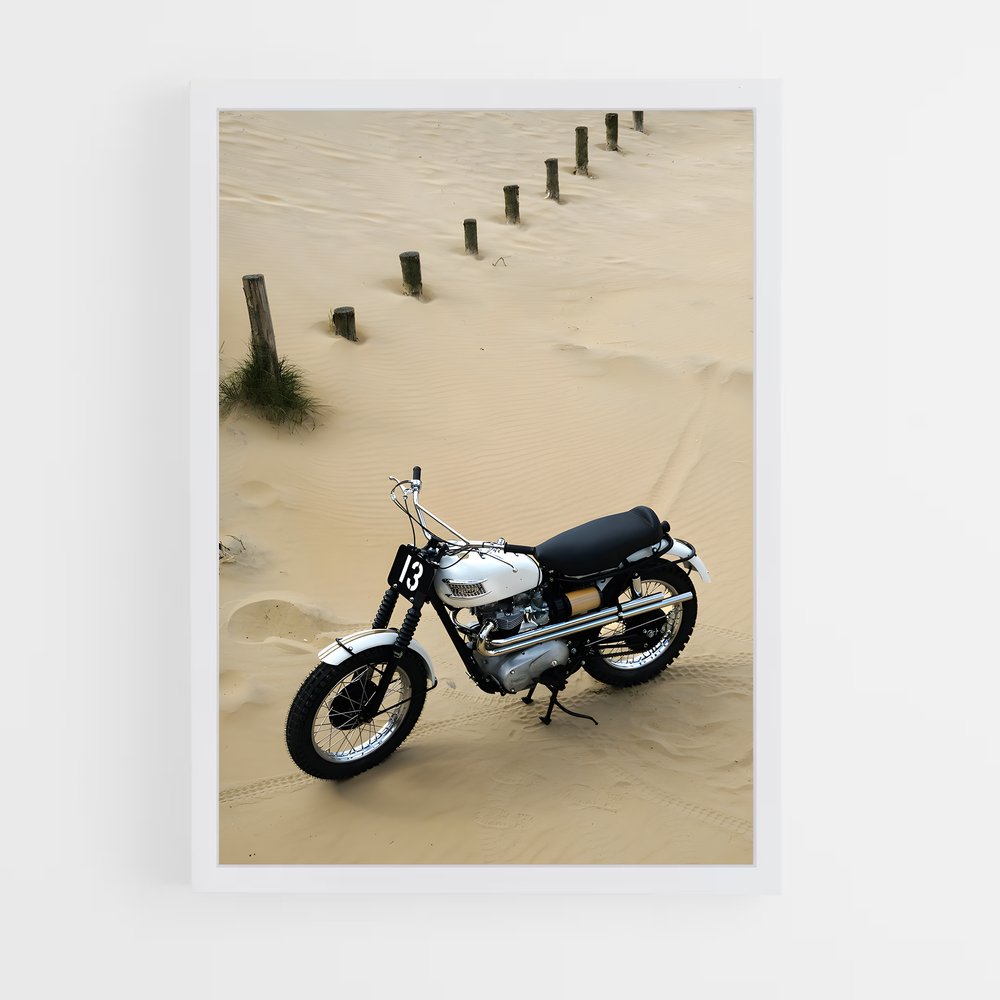 Poster Sled désert éblouissant Scrambler – affiche Ducati (vue 3)